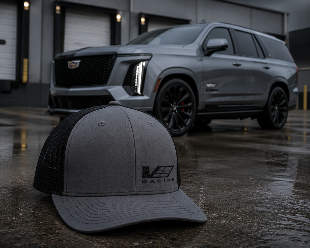 Offset V Embroidered Hat Richardson 112 Trucker Cap